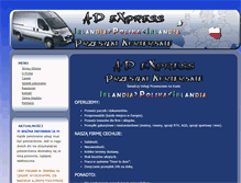 Tablet Screenshot of ad-express.eu